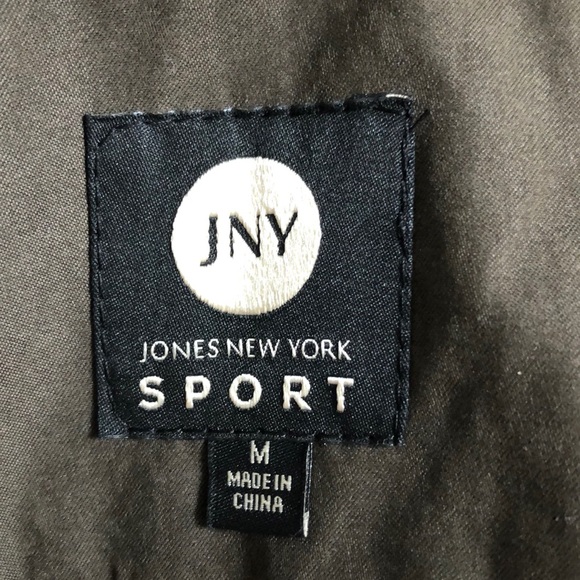 Jones New York Sport faux fur hood warm lined coat - Picture 6 of 8